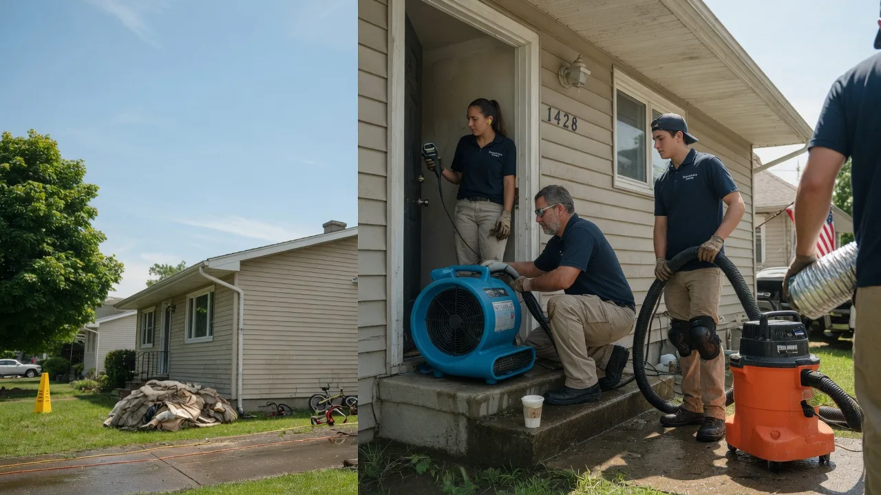 Water Damage Restoration in Manteno, IL near me